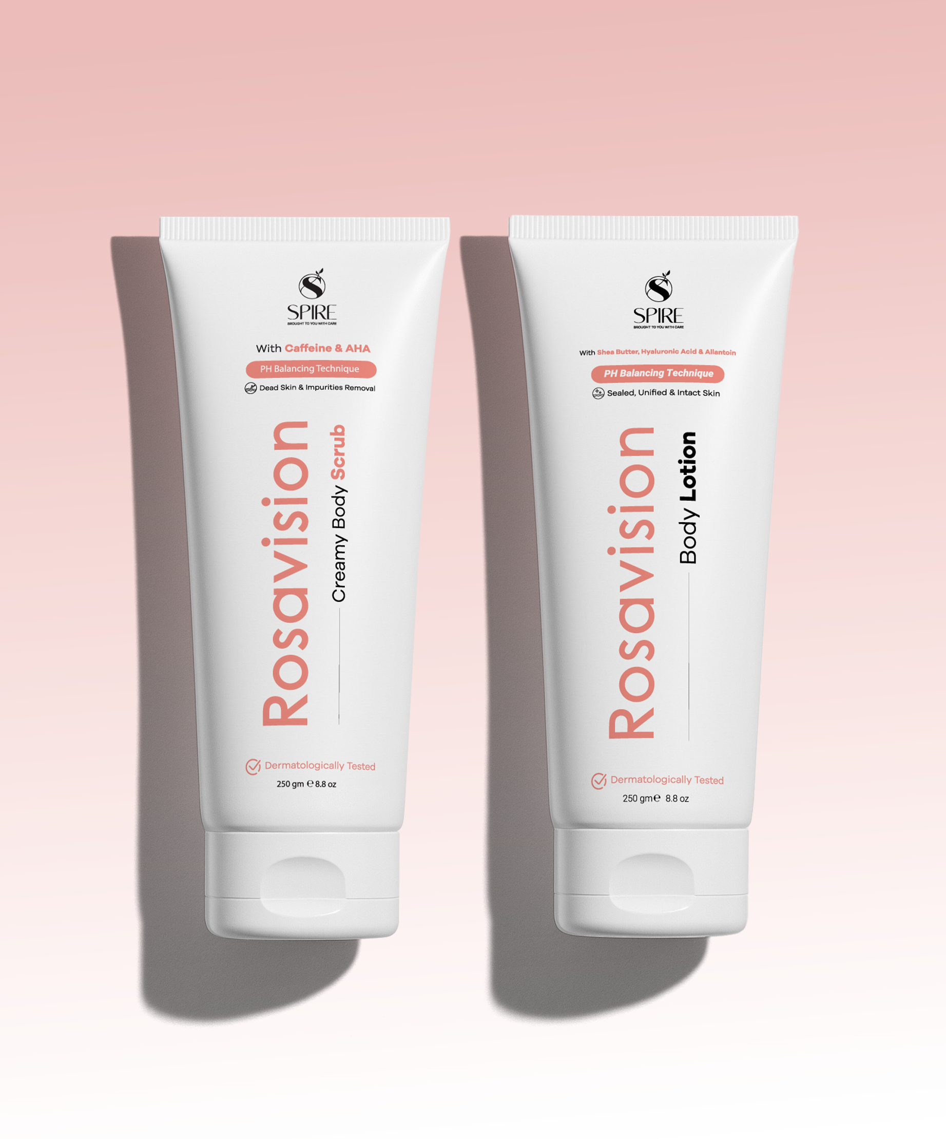 The Rosavision Exfoliate & Hydrate Duo